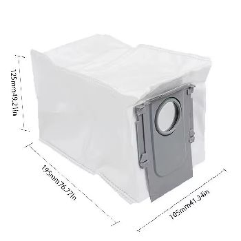 Kompatibilne vrečke za prah Roborock S8 MaxV Ultr S8 1kos